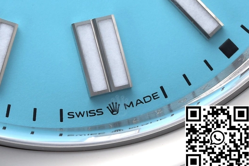 Factory Turquoise Oyster Blue Dial 41MM Rolex Clean M124300-0006 Perpetual 0321